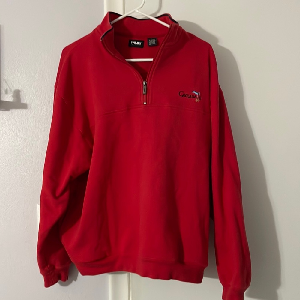PING Collection Vintage Embroidered Quarter-Zip